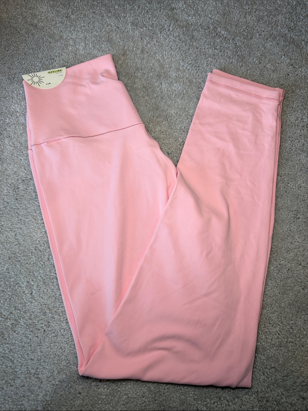 aerie Light Pink High-Waist Leggings